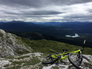 a mountain bike