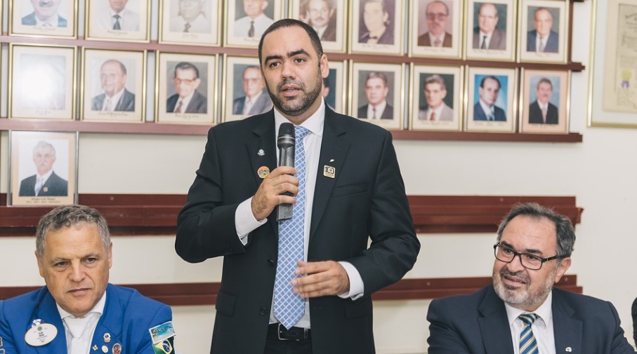 speaker at an event